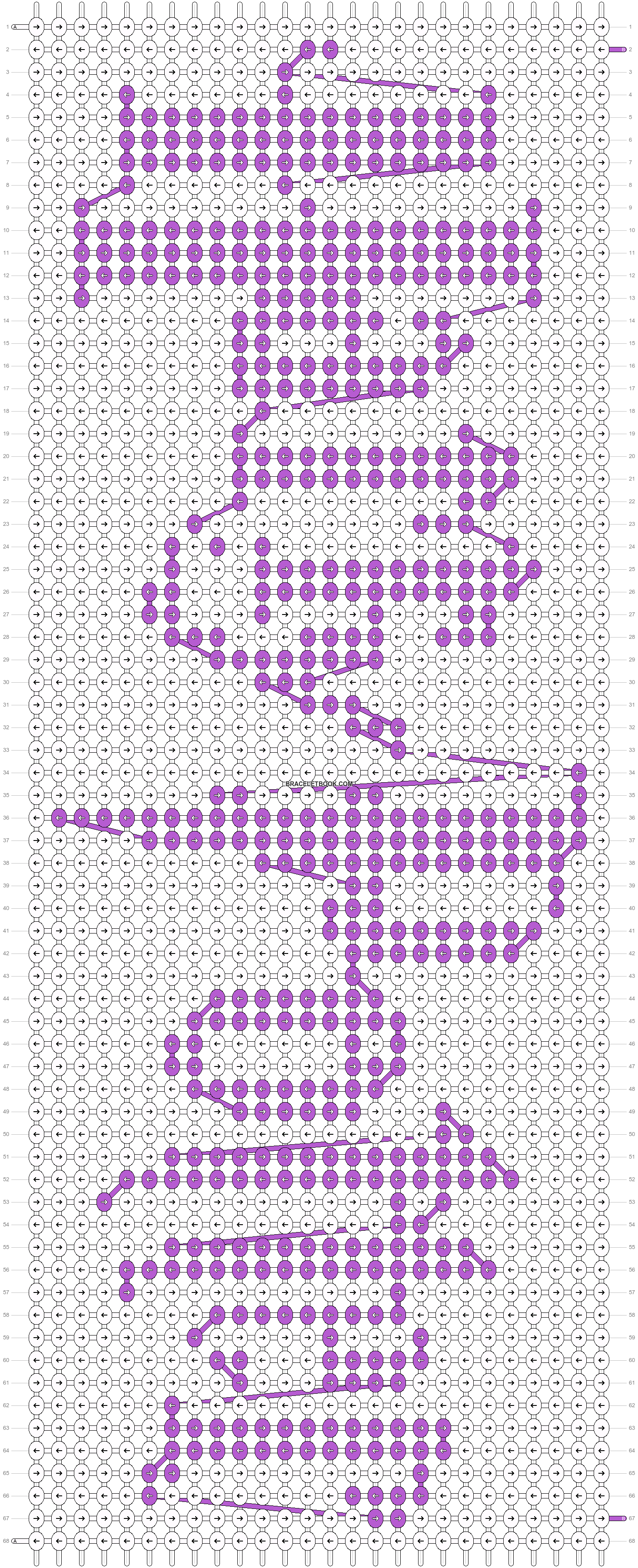 Alpha pattern #5036 variation #378436 pattern