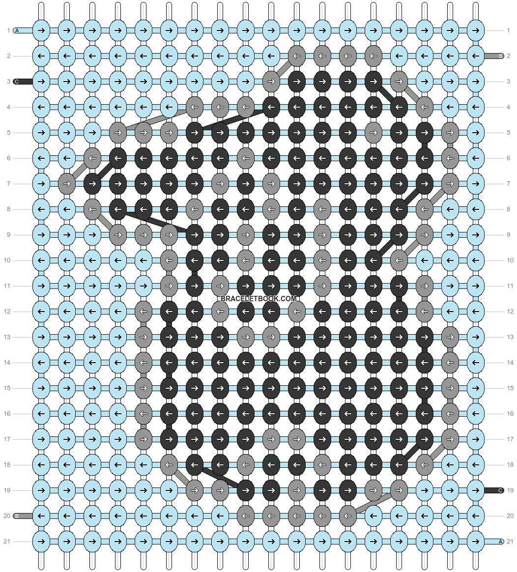 Alpha pattern #157365 variation #378453 pattern