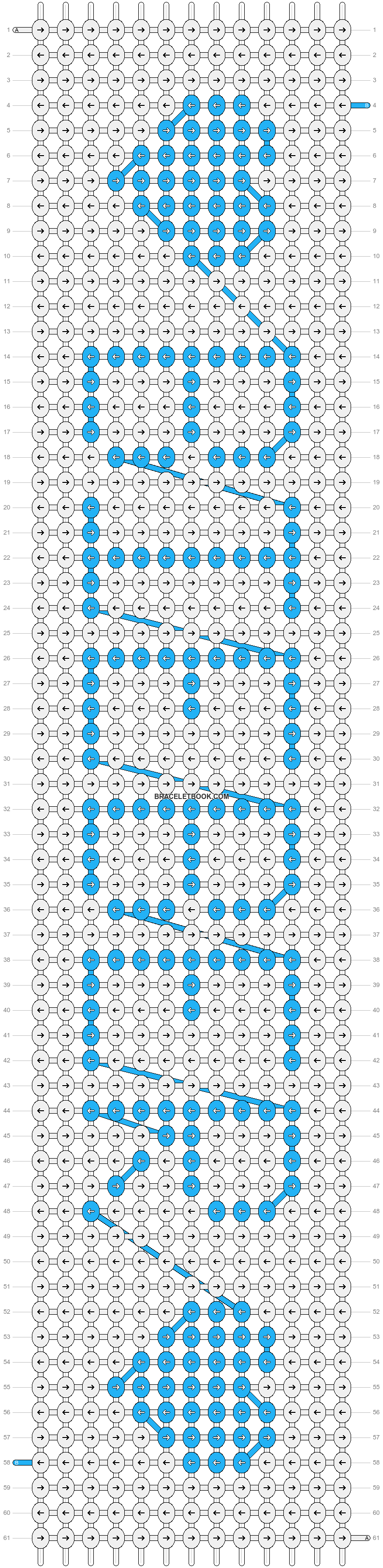 Alpha pattern #3346 variation #378732 pattern