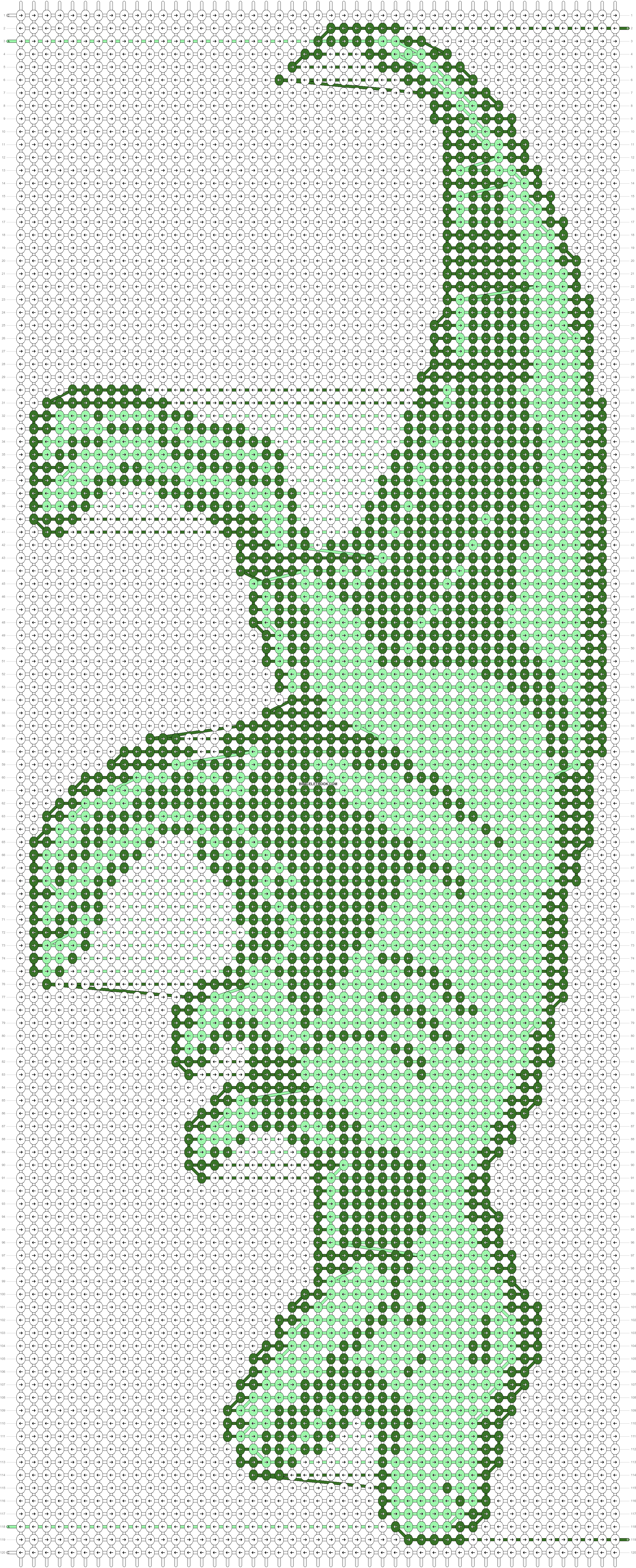 Alpha pattern #116360 variation #379407 pattern
