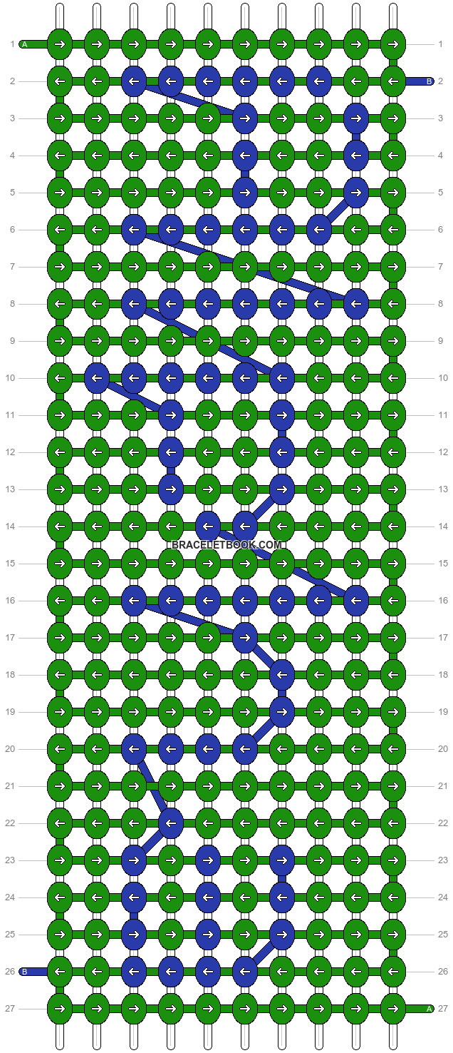 Alpha pattern #696 variation #381640 pattern