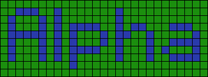Alpha pattern #696 variation #381640