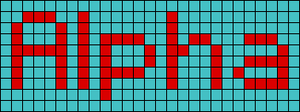 Alpha pattern #696 variation #382853