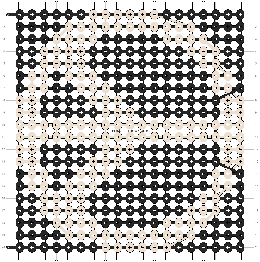 Alpha pattern #6951 variation #383012 pattern