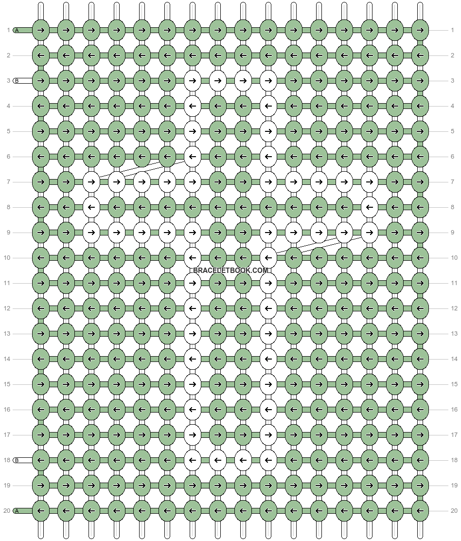 Alpha pattern #187561 variation #387434 pattern