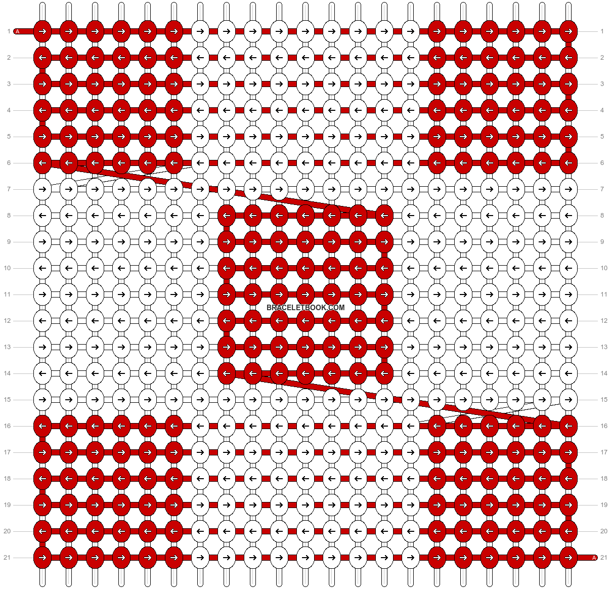 Alpha pattern #2253 variation #388448 pattern