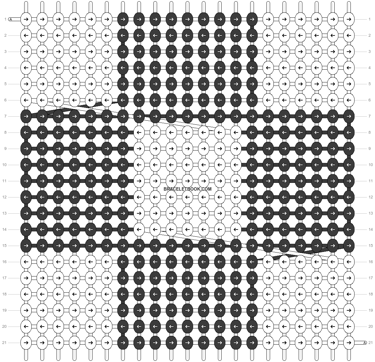Alpha pattern #2253 variation #388449 pattern
