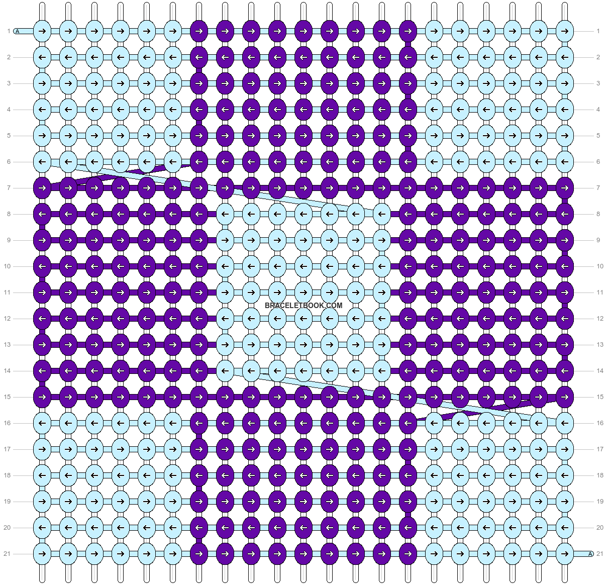 Alpha pattern #2253 variation #388573 pattern