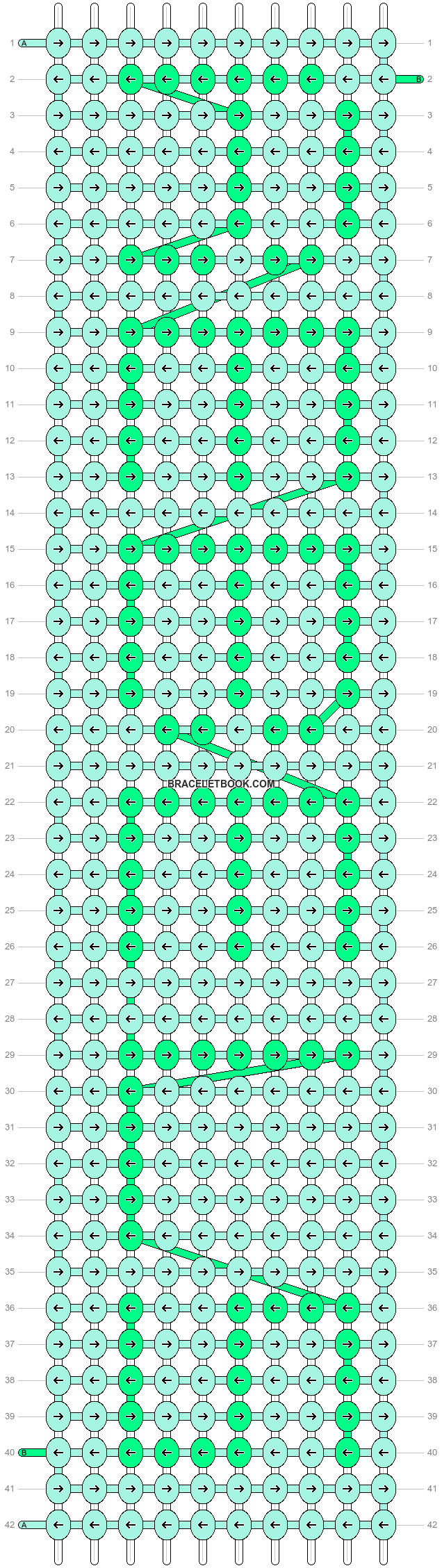 Alpha pattern #3874 variation #391070 pattern