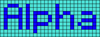 Alpha pattern #696 variation #391120