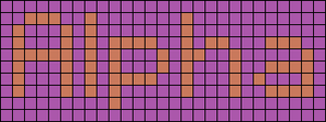Alpha pattern #696 variation #395316