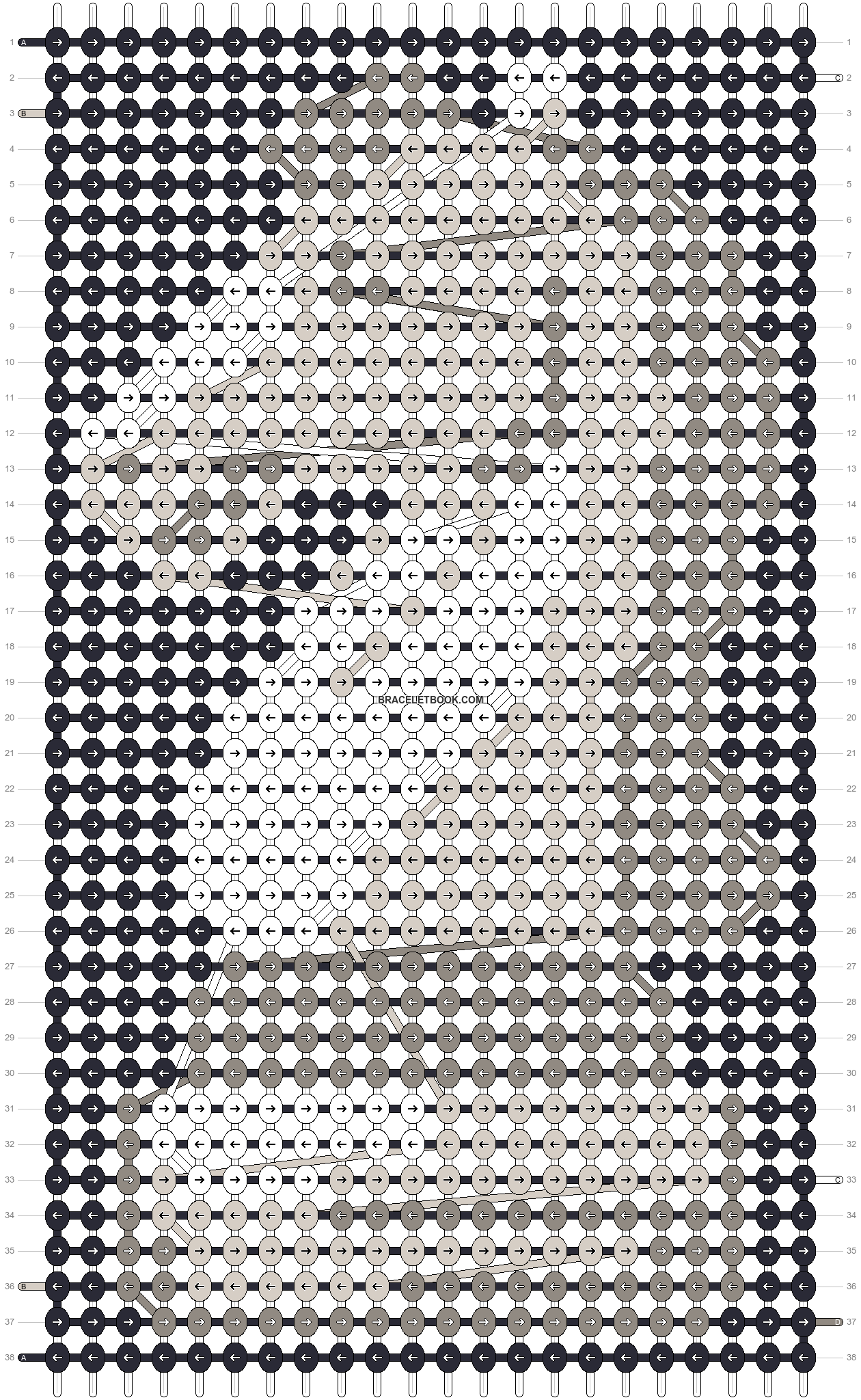 Alpha pattern #120092 variation #400733 pattern