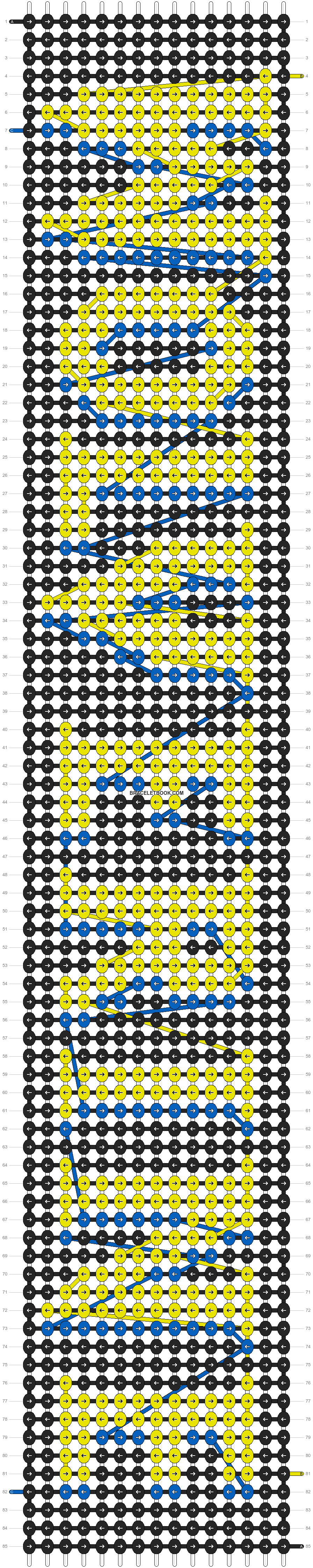 Alpha pattern #5436 variation #401512 pattern