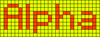 Alpha pattern #696 variation #402131