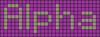 Alpha pattern #696 variation #405704