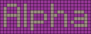 Alpha pattern #696 variation #405704