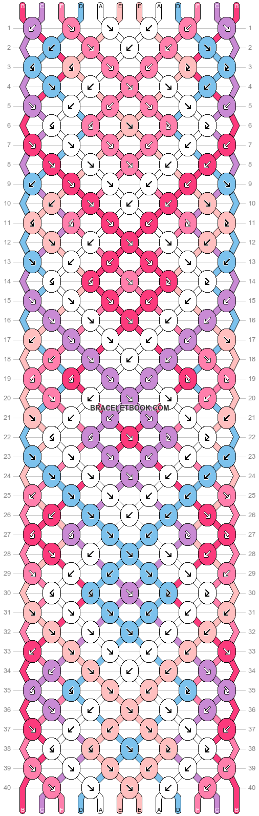 こかたページ Normal pattern #146768 variation #406066 | BraceletBook