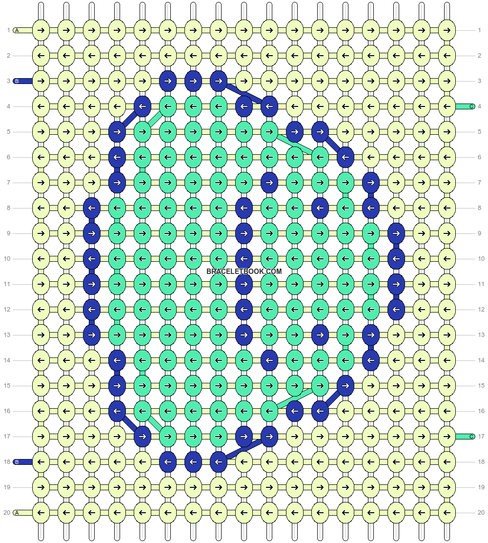 Alpha pattern #86610 variation #406280 pattern