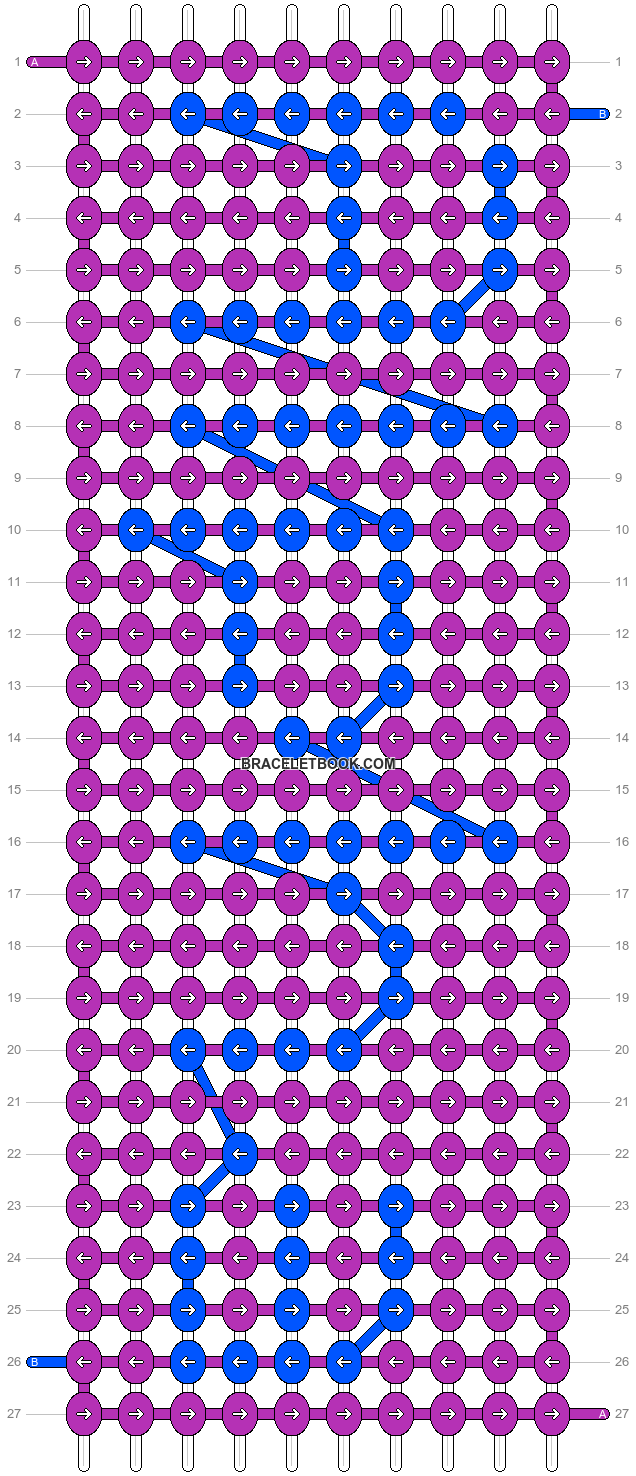 Alpha pattern #696 variation #409102 pattern