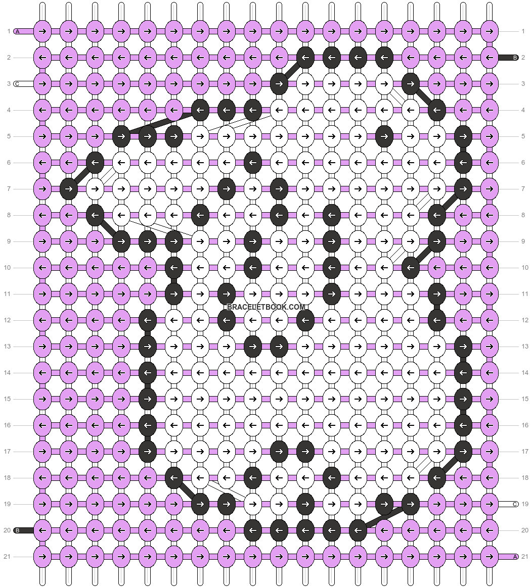 Alpha pattern #157365 variation #409169 pattern