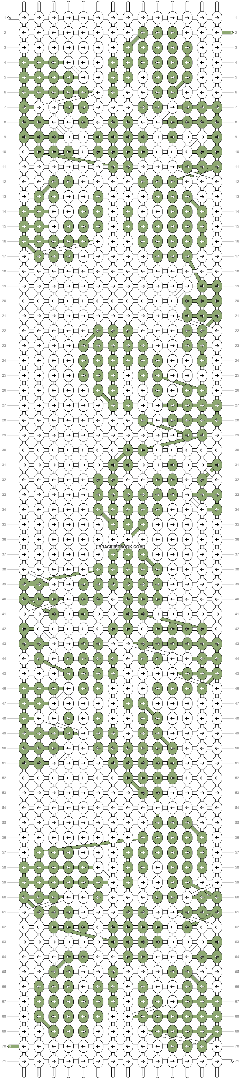 Alpha pattern #4847 variation #409491 pattern