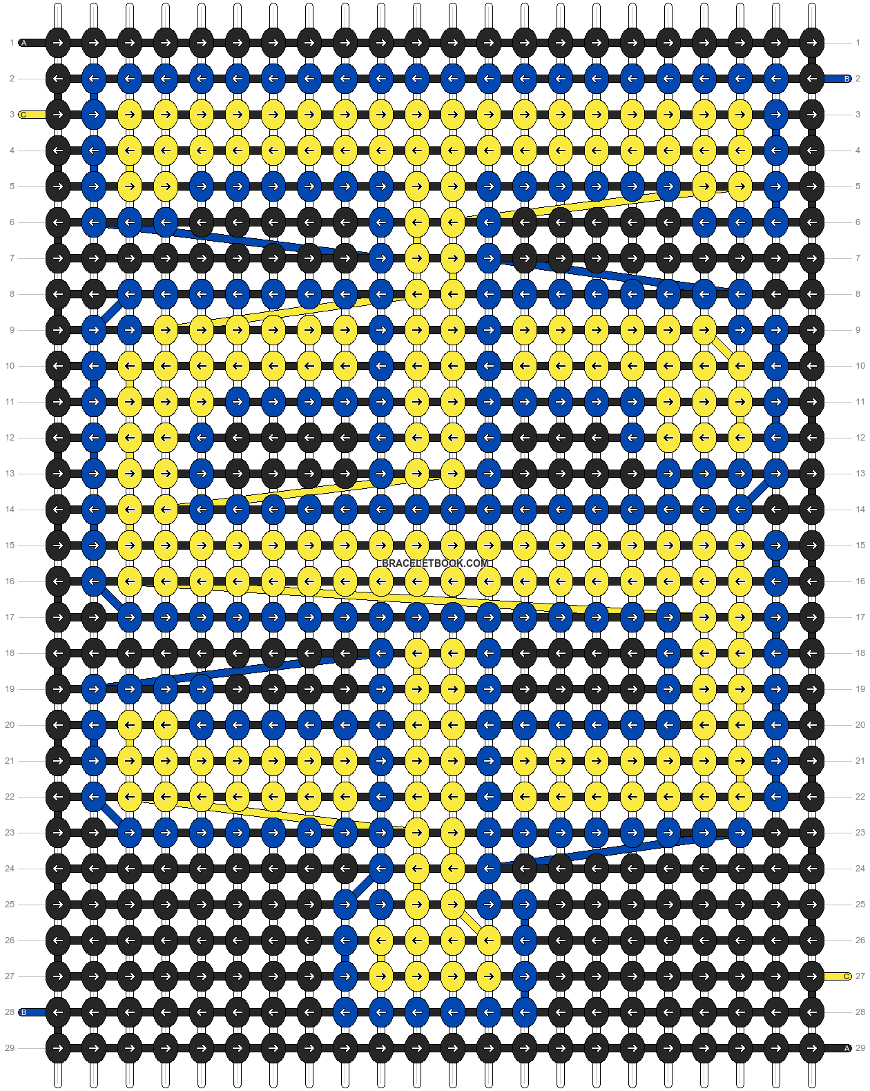 Alpha pattern #54391 variation #410001 pattern