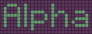 Alpha pattern #696 variation #412900