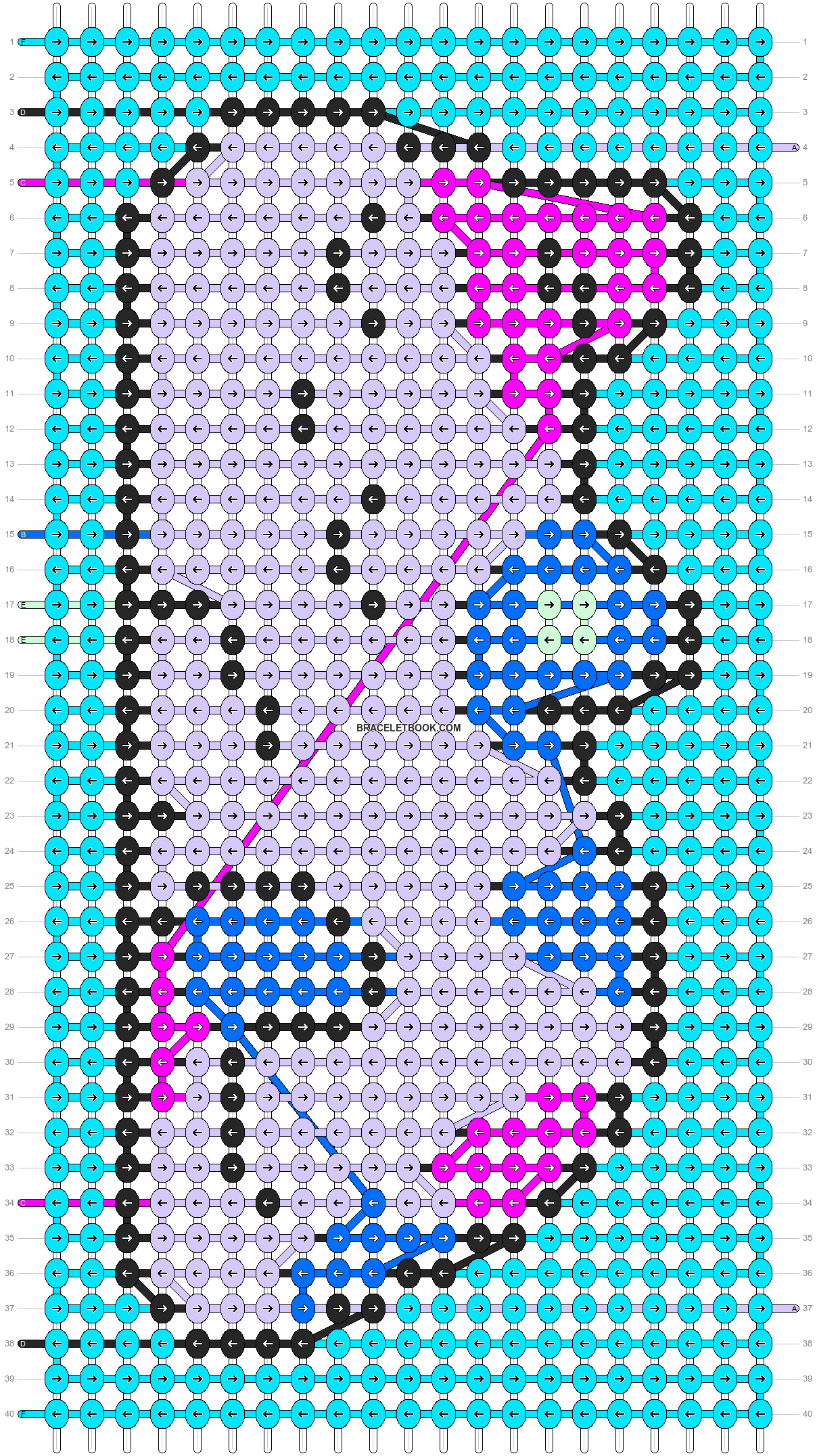 Alpha pattern #53614 variation #414395 pattern