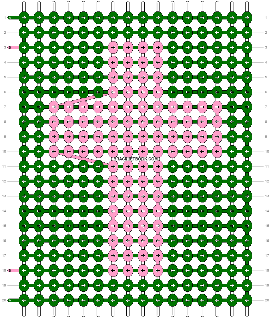 Alpha pattern #47041 variation #415550 pattern