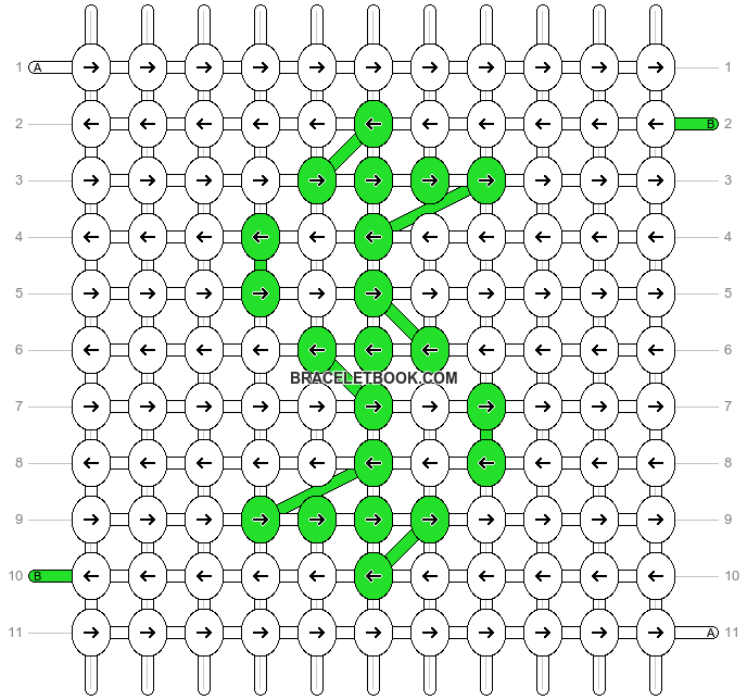 Alpha pattern #1727 variation #416834 pattern