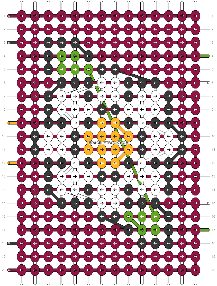 Alpha pattern #95370 variation #423797 pattern