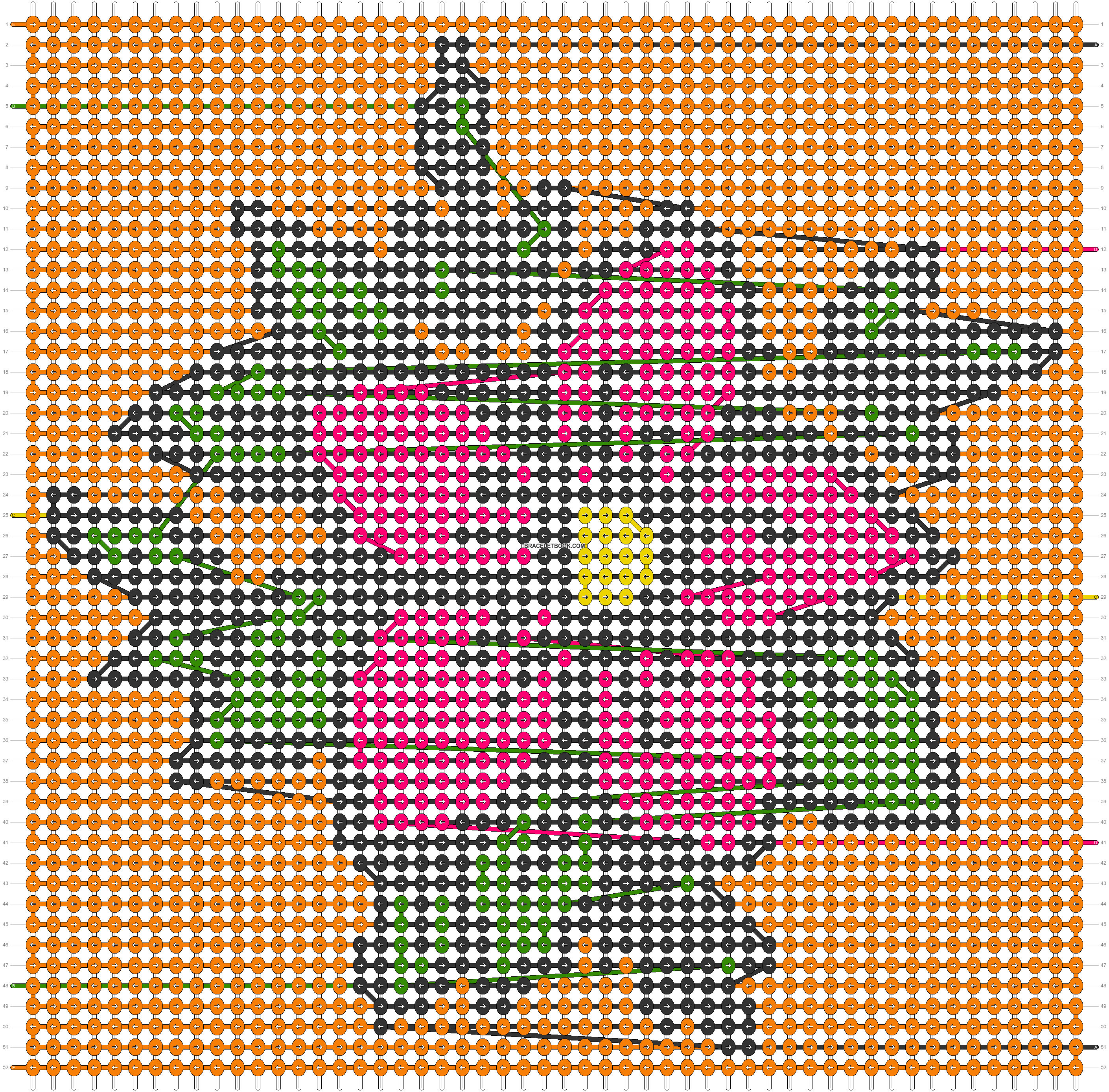 Alpha pattern #203030 variation #425659 pattern