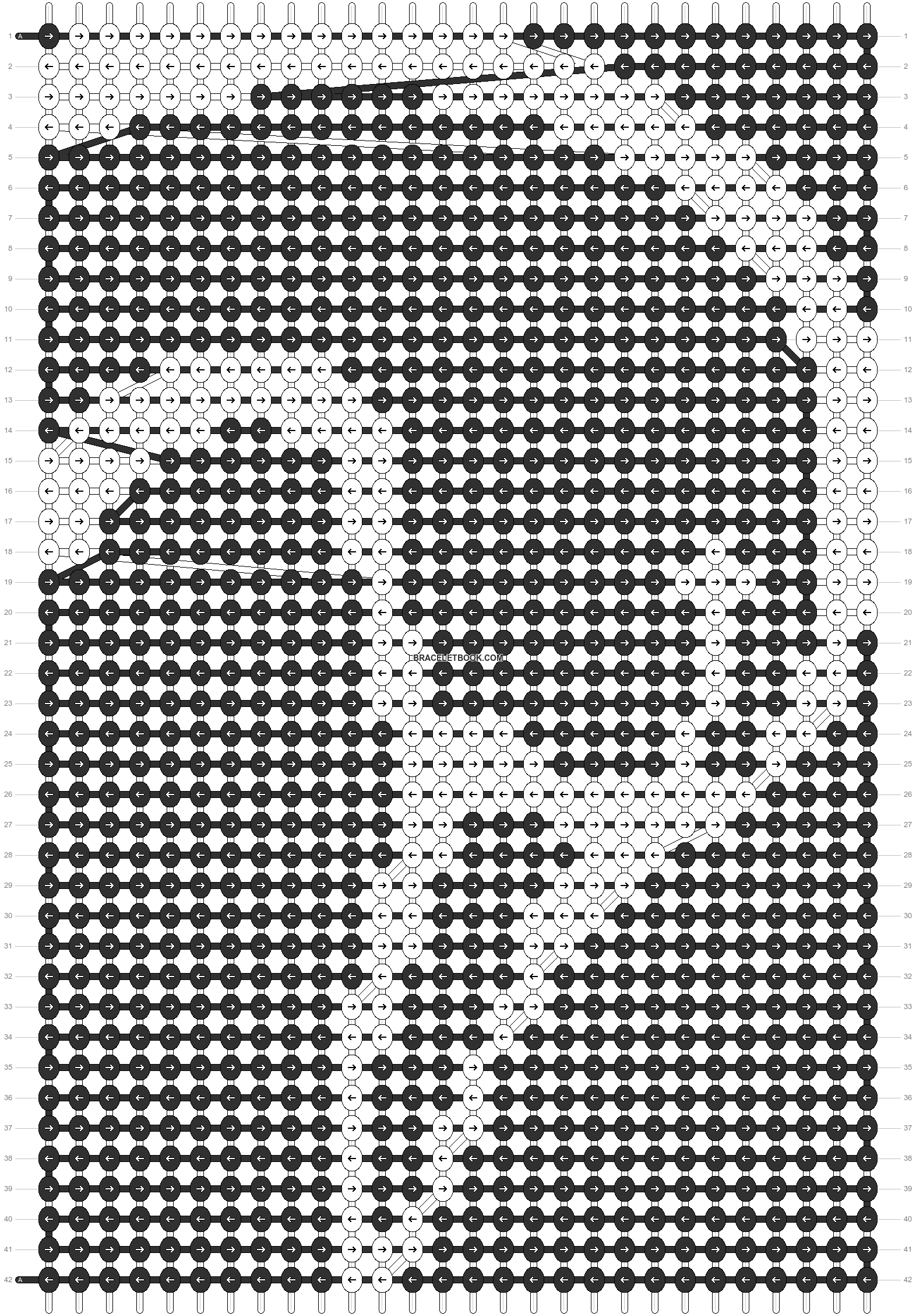 Alpha pattern #1234 variation #427358 pattern