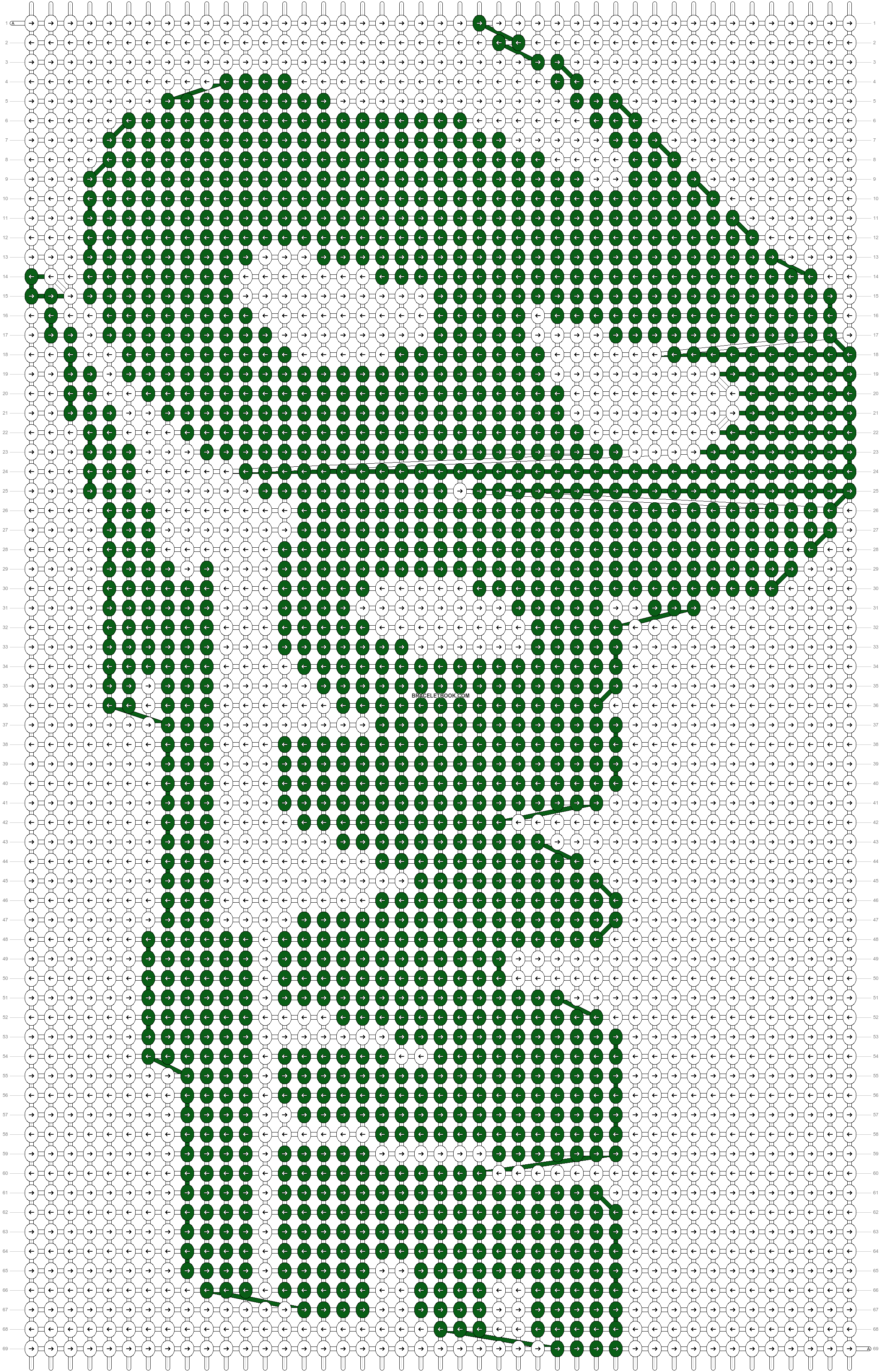 Alpha pattern #9828 variation #429364 pattern