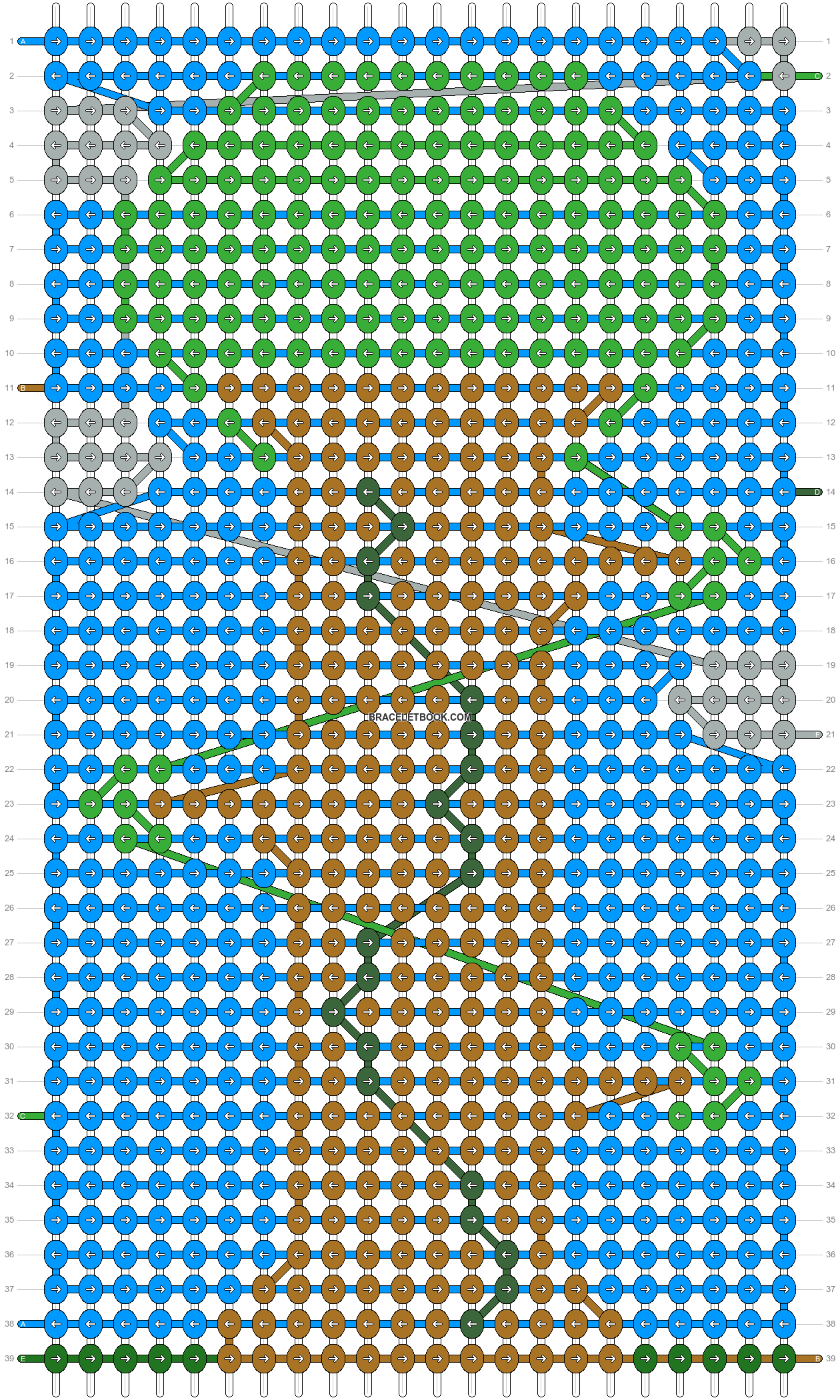 Alpha pattern #181502 variation #431610 pattern