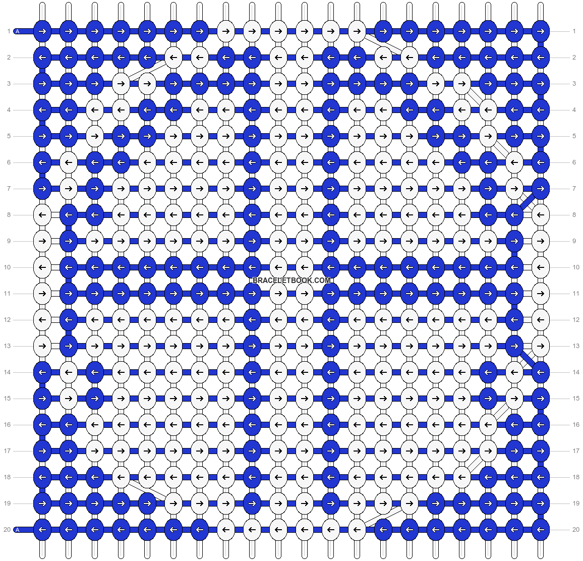 Alpha pattern #55038 variation #432204 pattern