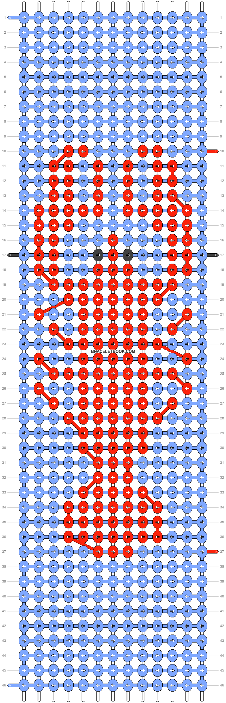 Alpha pattern #203800 variation #433044 pattern
