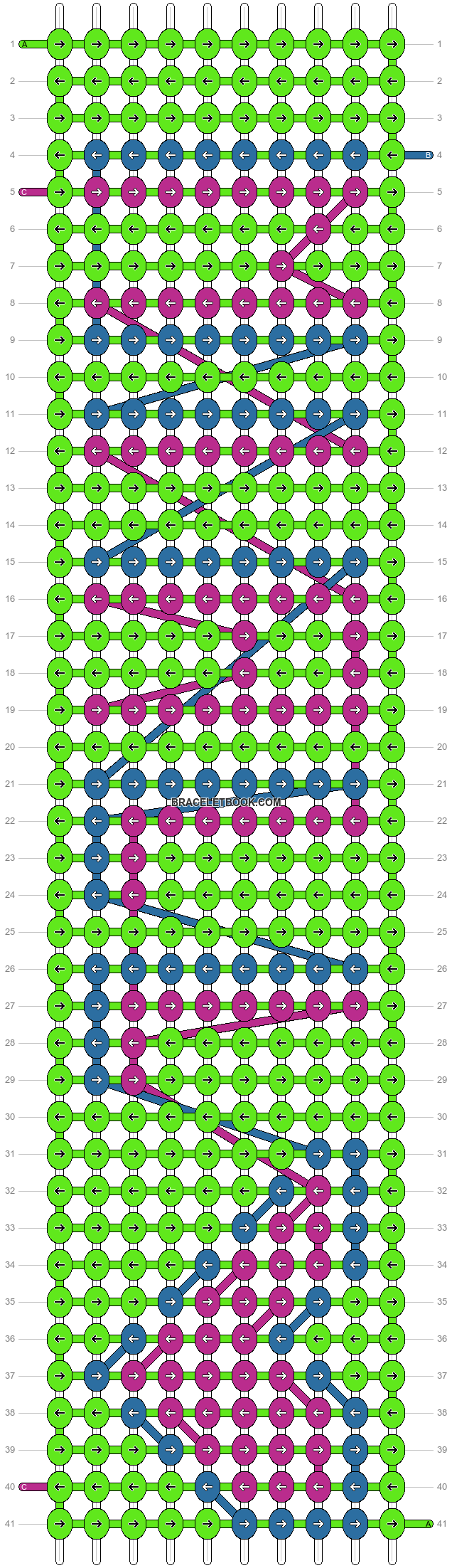 Alpha pattern #5693 variation #437422 pattern