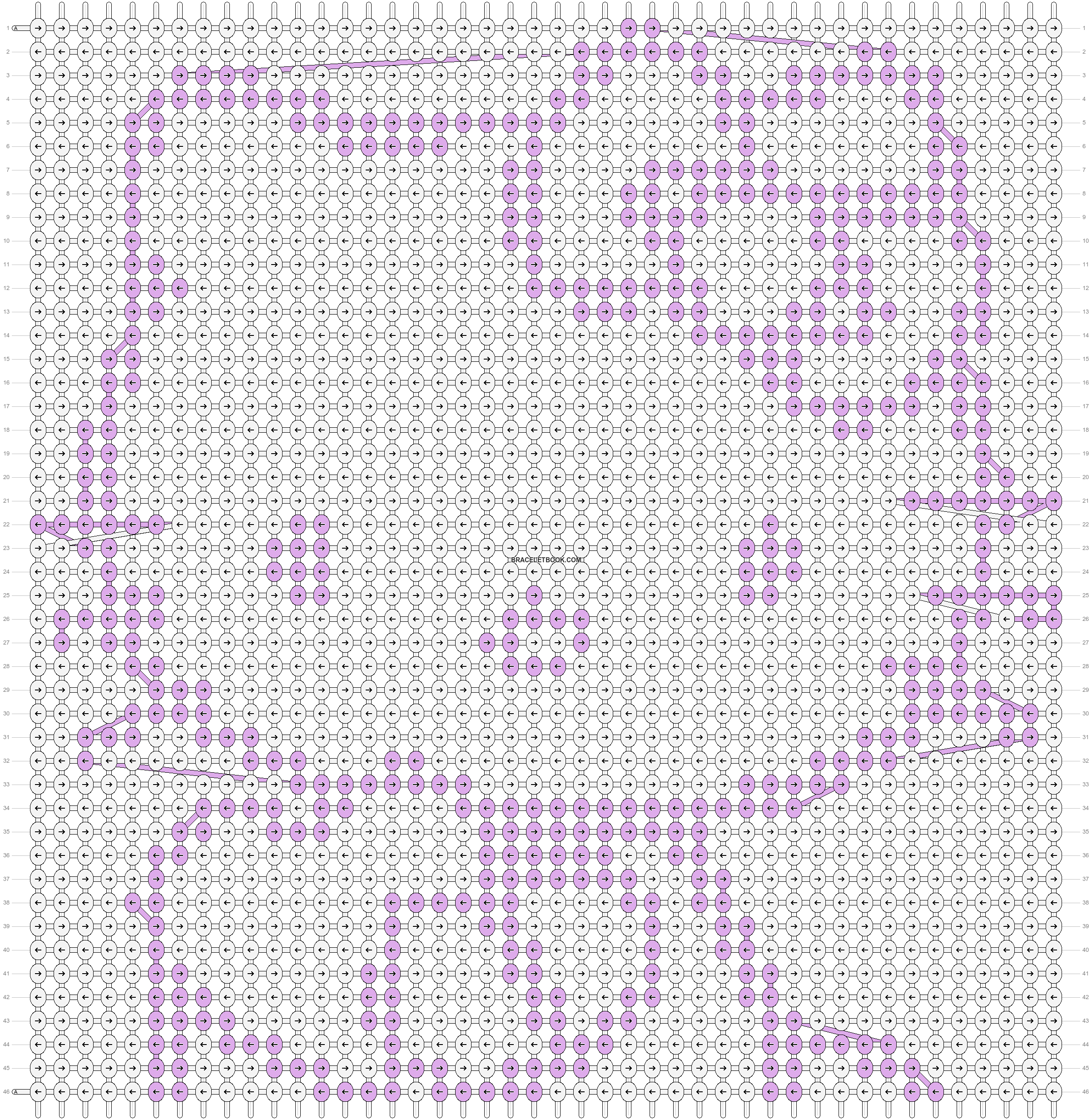 Alpha pattern #3728 variation #438374 pattern