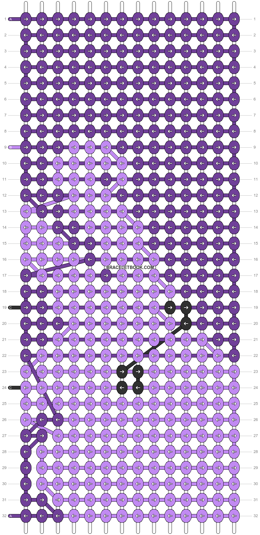 Alpha pattern #13832 variation #439132 pattern