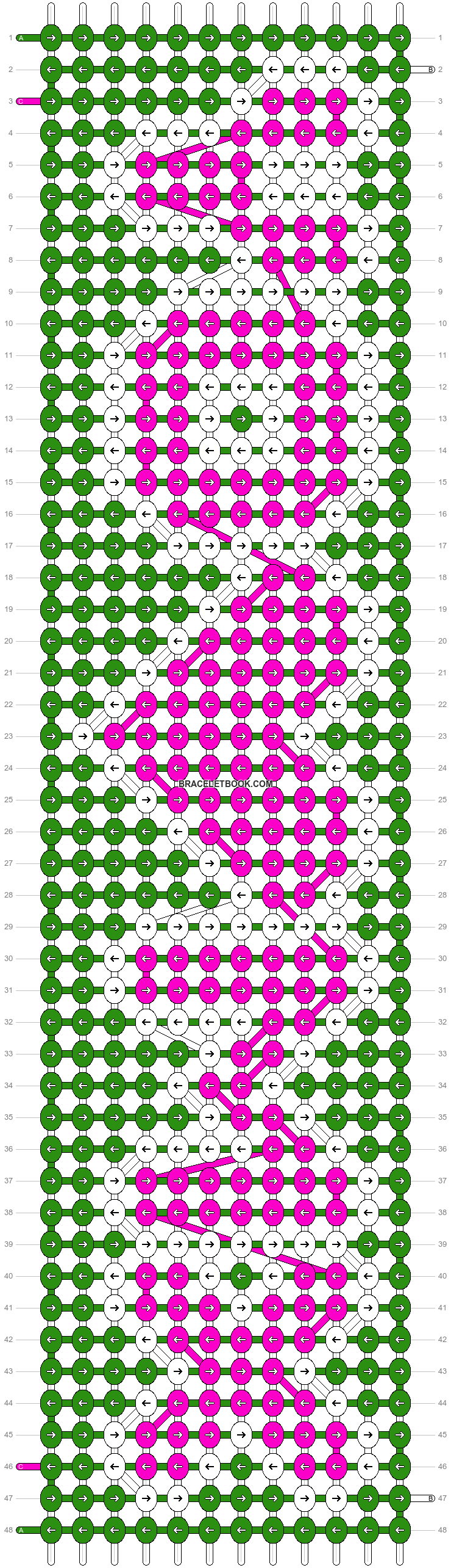 Alpha pattern #7411 variation #446434 pattern