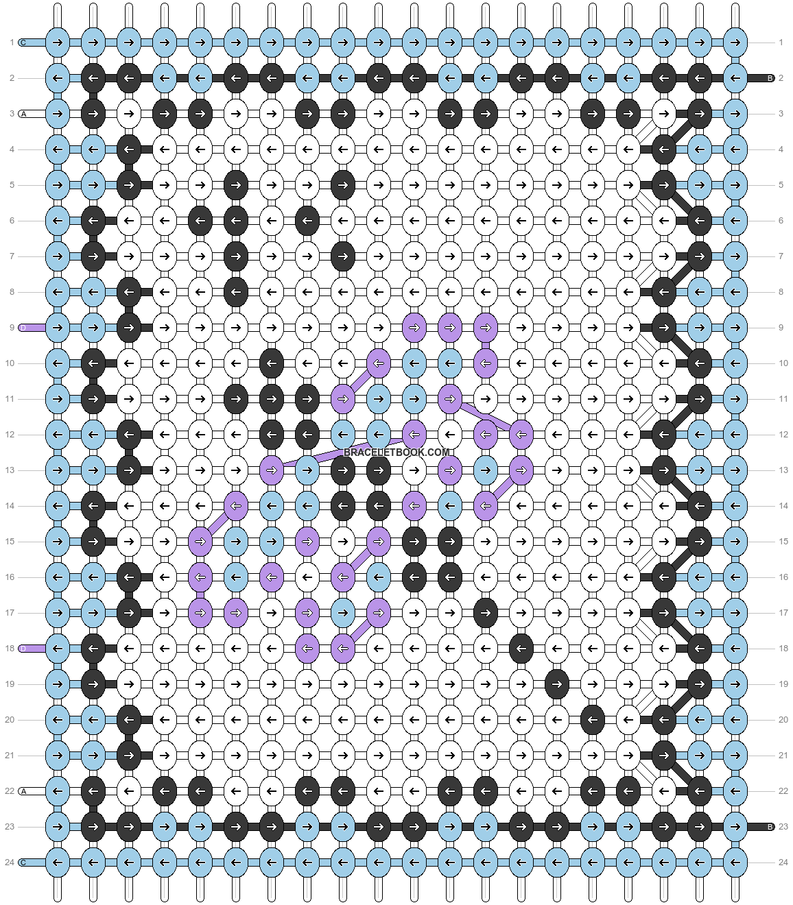 Alpha pattern #213474 variation #449623 pattern