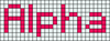 Alpha pattern #696 variation #454323