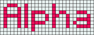 Alpha pattern #696 variation #454323