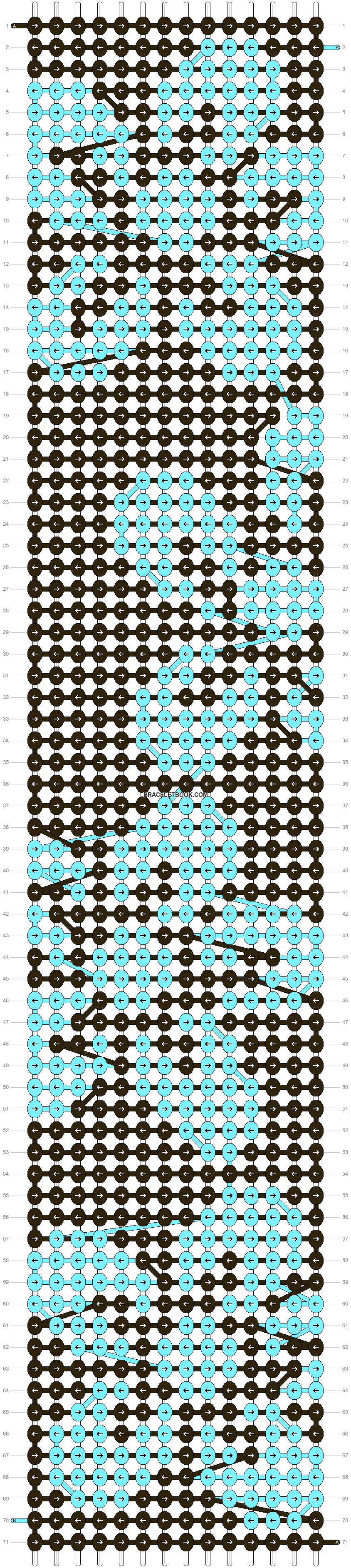 Alpha pattern #4847 variation #461933 pattern